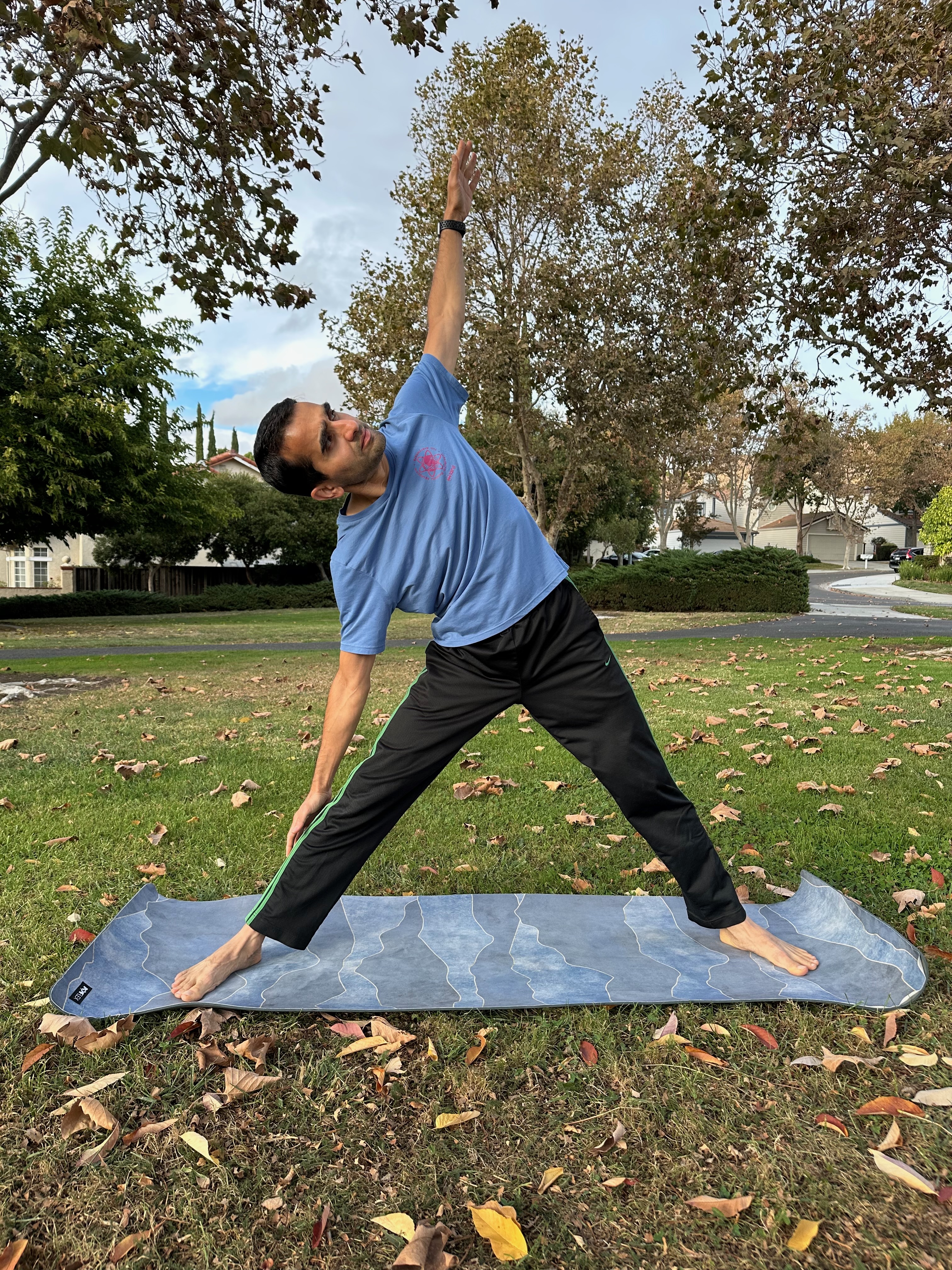 Prasad Saranjame, a Yoga instructor in the Bay Area